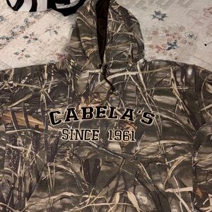 Cabela's Camouflage Hooded Jacket